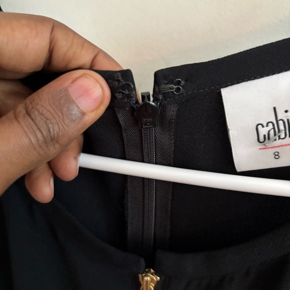 Cabi 3340 Grace Sleeveless Black Jumpsuit Size 8 - Picture 5 of 11